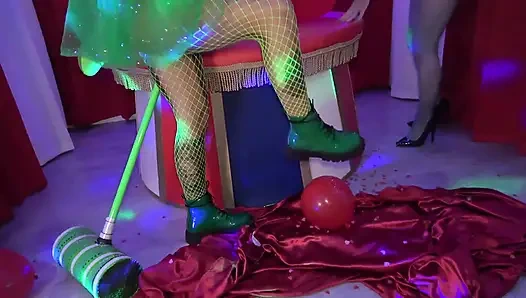 Azgın palyaçolar balon fetişi oyunu