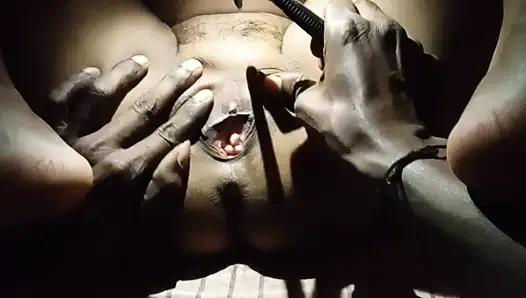 Bengalli teyze ki chut ki bal kiya kesiyor Köyden Bengalli teyzenin saçını kes