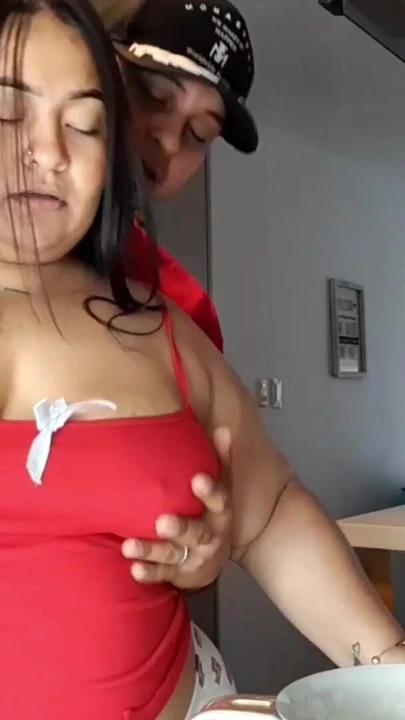 My stepson likes to eat my big wet pussy whenever we are home alone | Clip 1