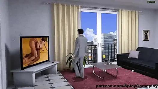 Willy D'nin maceraları: aldatan evli kadın komşusuyla anal bekaretini kaybediyor bölüm 113