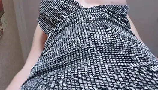 Voyeur, You Catch Me Flashing pussy - I Know You're Looking Under My Skirt