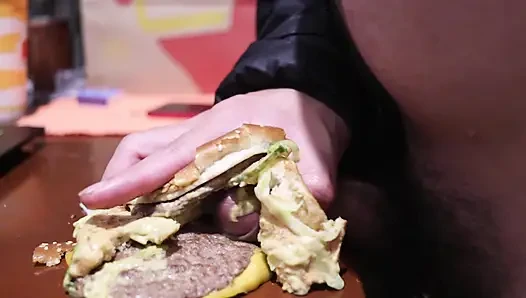 fucking and wrecking a burger