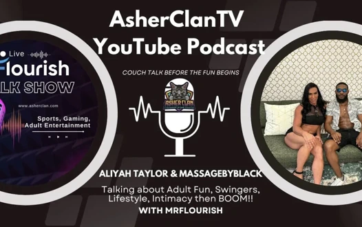 Oyun öncesi: fitness eğitmeni Aliyah Taylor ve massagebyblack asherclan asherclantv justchatting