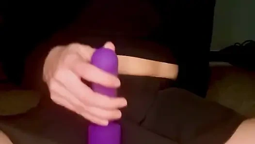 Oyuncakla solo kadın mastürbasyonu