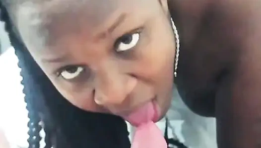 Büyük zenci iri güzel kadın için yaratılmış