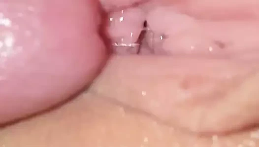 Sürtünme benim çük üzerinde ona kedi