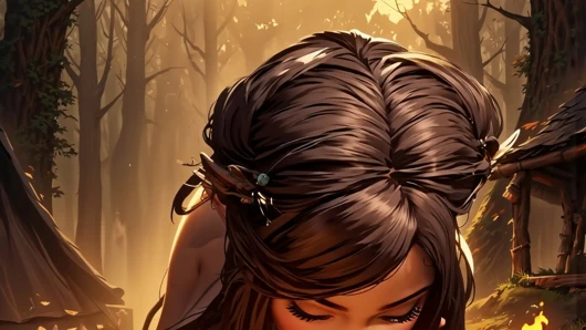 Thessia and the Hunter PART 2 Eye Contact