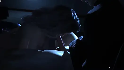 Orta yaşlı seksi ev sahibi büyük yarak emiyor ve ağzına boşalıyor