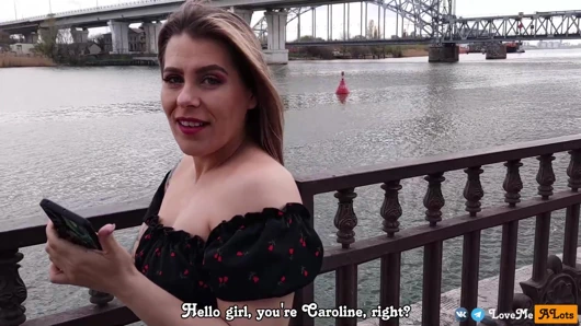 I met my fan. He licks my wet pussy and cums on my face