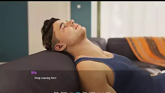 Bir kokuda - genç fitness sarışın