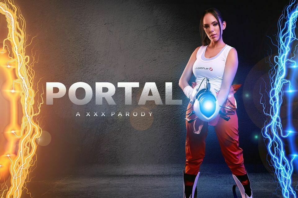 Latina bebek katrina moreno olarak kıvrımlı chell açılır portal arasında seks ve tutku vr porno