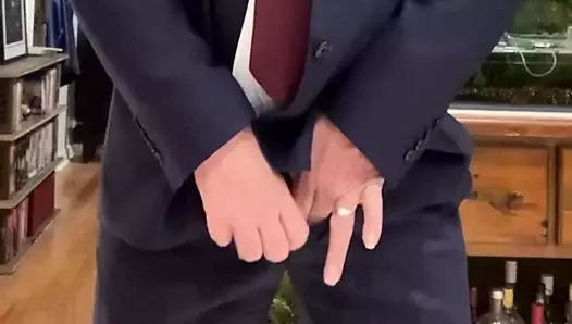 Takım elbiseli mastürbasyon