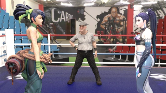 Akali vs kai'sa - kaybeden hakem tarafından becerdin