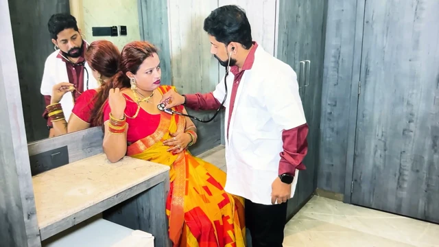 Hot pornstar with doctor.