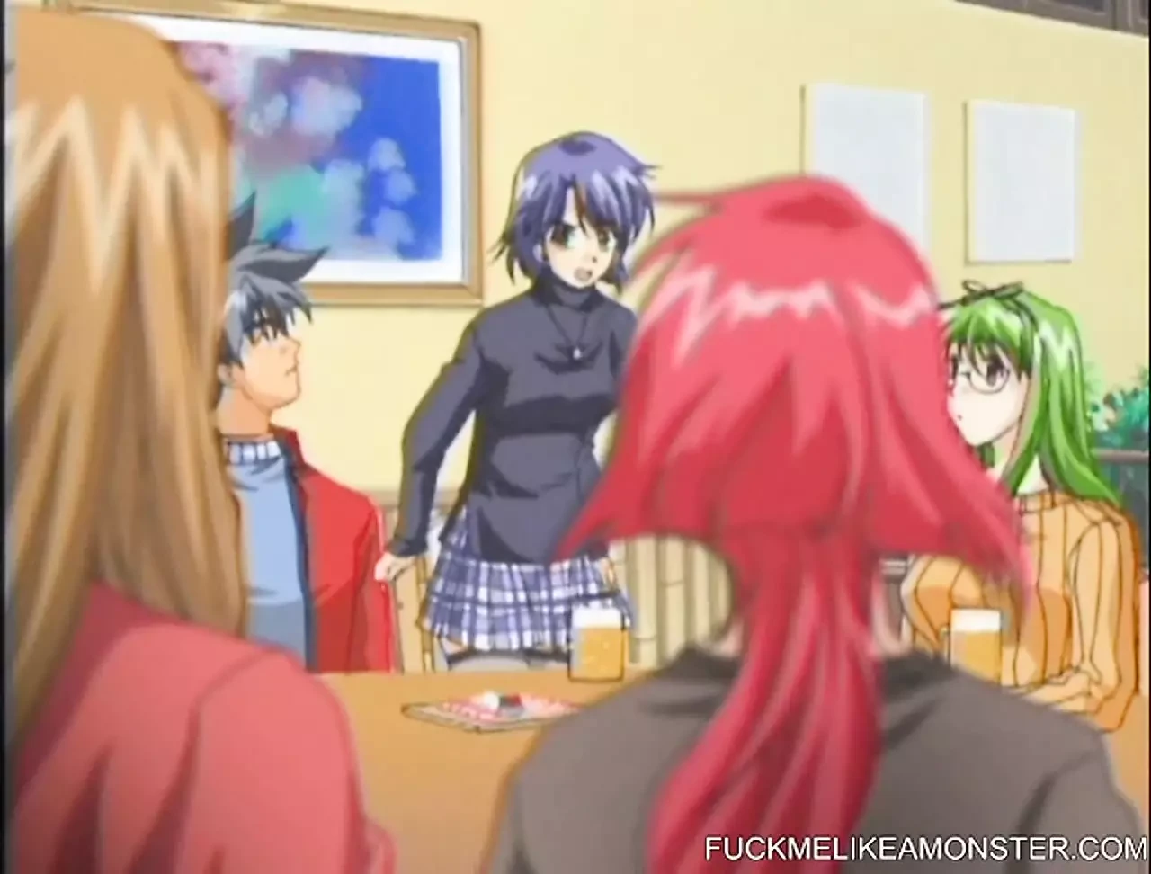Japanese anime teen fucked in wet pussy