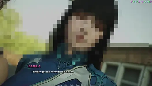 Shamandev'in arzu gölgeleri - mavi bir büyük zenci yarağının sikilmesine izin veriyor, ateşli şakacı, 63