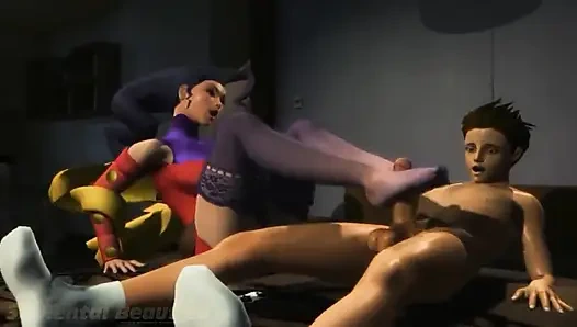 Zihin Rose tarafından sikiliyor