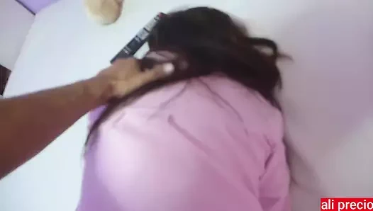 Azgın latin için yoğun anal ve götüne boşalma, anal dölleme