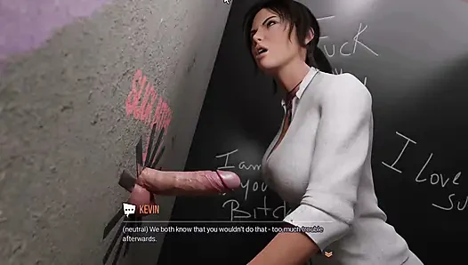 Croft adventures 3 lara bdsm ve büyük siyah seviyor ve diğerini azdırıyor