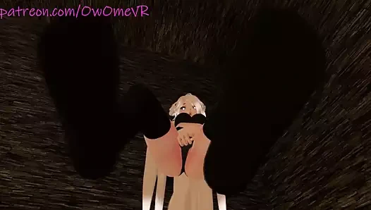 vrchat'ta senin üzerine basıyorum ve oturuyorum