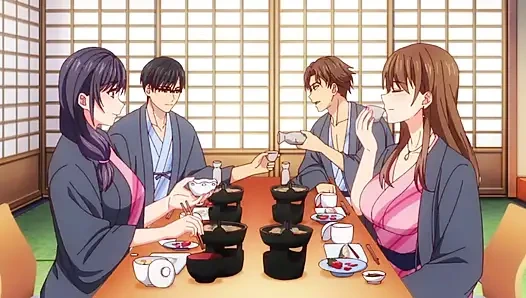 Evli çift takası - sadakatsizlik kaplıcaları - hentai sansürsüz - sub