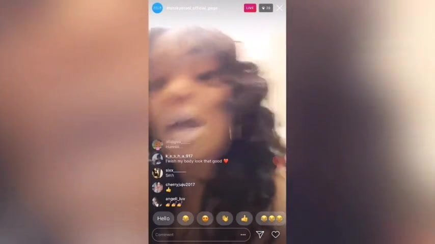 Tokyo toni blac chyna adım mum şerit ve twrk büyük göt