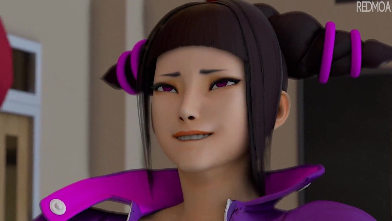 Han juri ve cammy beyaz 3d futanari