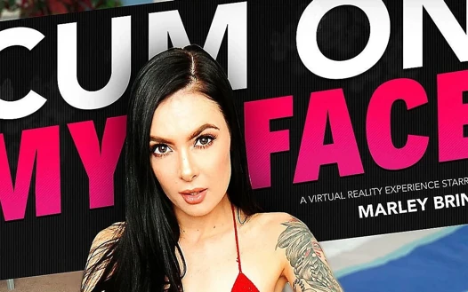 Amerikan hayalleri - Marley Brinx dövmeleriyle sikişiyor vr porno