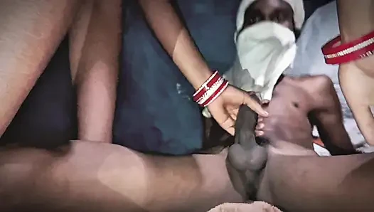 Hintli desi köylü çift evde seks yapıyor