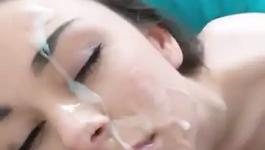 lanet parlak yüz twinks üzerinde sıcak kız