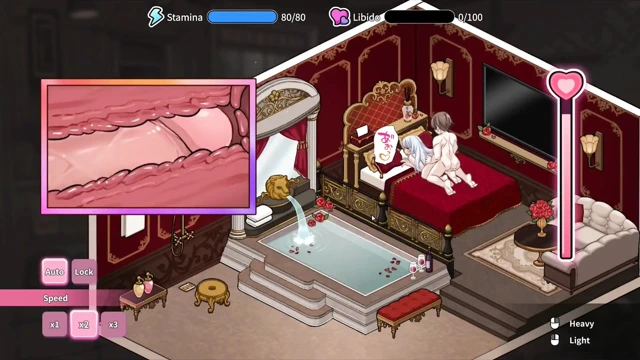 Hentai oyunu - yaramaz büyük memeli evli kadınla seks - ahlaksız hamam