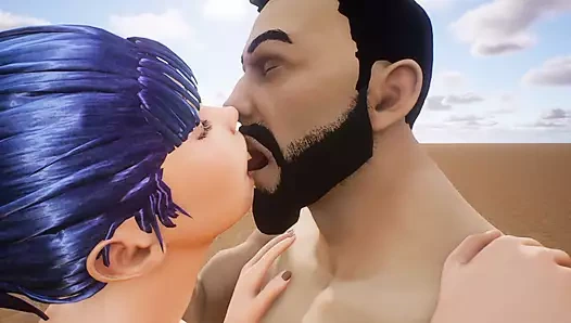 İnce kızlar vahşi doğada sevişiyor 18+