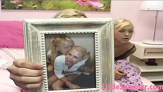 Lil Lexy ve Summer canlı kamera mastürbasyonu