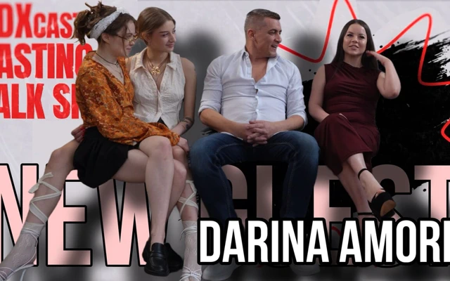 Azgın Darina Amore - Anal Casting'de İlk Kez Sevimli Sürtük Sıçrayıyor!