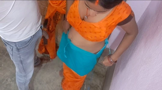 Busty Desi Bhabhi Gets