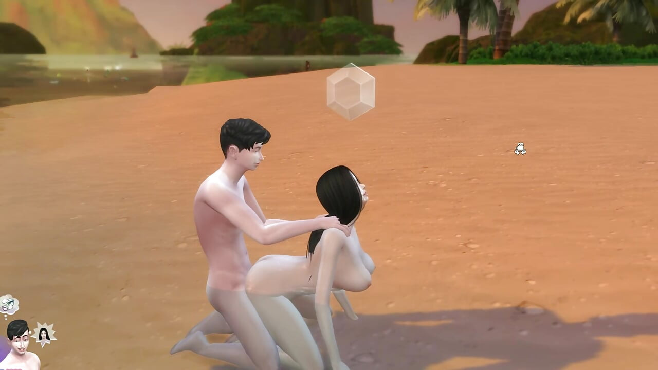 Sex on Private Beach with beautiful Girlsfriend