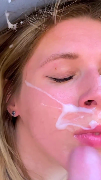 Bir seçilmiş cumshot