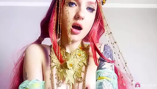 Ateşli kızıl saçlı kız Sunako K sert sikilirken inliyor.