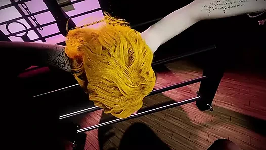 Tombul sarışın Asyalı bakış açısıyla tam bdsm tedavisini alıyor - kısa klip