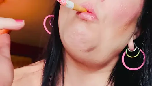 Just A Quick Cigarette With Tina Snua - Drifting OMI OME Snap Inhales Smoking