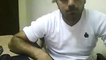 Düz adamlar ayak üzerinde web kamerası #233