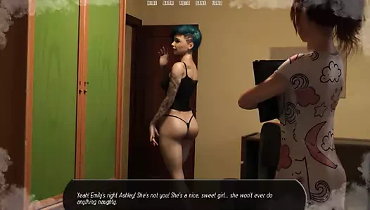 Evin yarısı - evin etrafında yardım etmek (23)