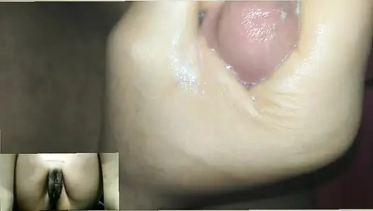 Görüntülü görüşmede mastürbasyon
