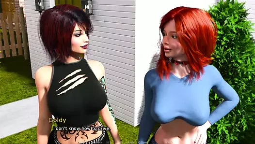 Misafirim için susamış: kocaman memeli aptal kızlar - ep27