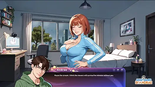 EP5: Waifu'mun akışı viral oluyor - Roxanne'nin kostüm dükkanı ve akış yükseltmesi