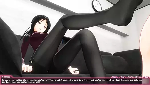 Eskalasyon footjob sahne