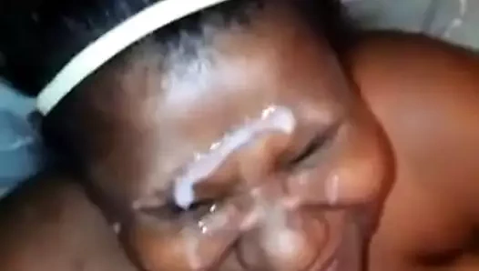 Cumshot ve büyük yüz