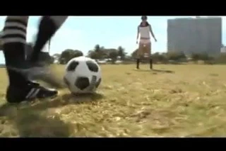 Futbol kızları büyük eşek 2015