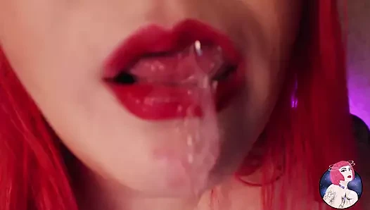 Tombul bir kızıl saçlıdan meme oyunu ve çok ıslak bir sakso