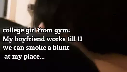 Spor salonundan sonra sürtük